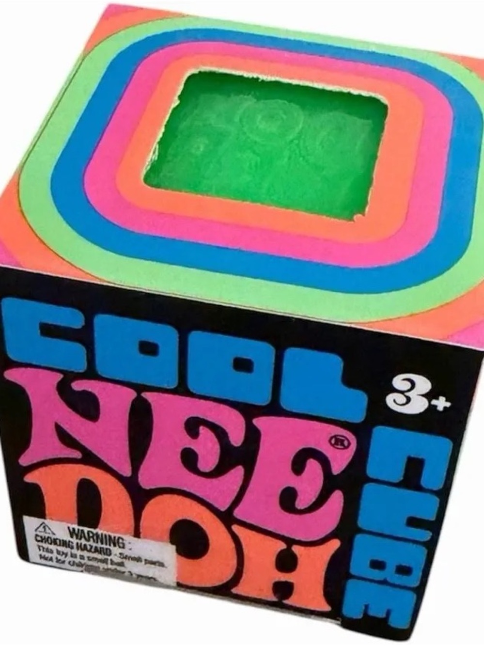 NeeDoh Cool Cube - Teenie in Green